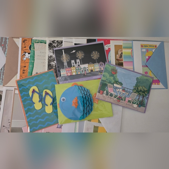 Lot of 30+ Assorted Greeting Cards – Birthday, Baby, Thank You & More - Picture 3 of 11